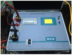 IEC62271 Insulation Resistance Test Set , 500A Contact Resistance Tester
