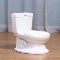 Assise de toilette blanche pour enfants Assise de toilettage pour bébé Assise de toilette pour bébé avec logo personnalisé Passé test EN-71