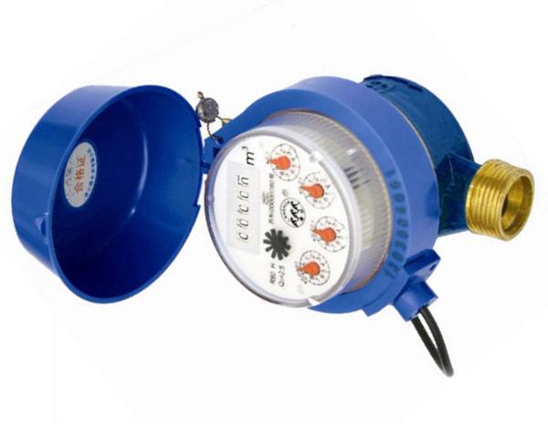 PN16 Residential Water Meter With AMR Reading / House Water Meter Built In Valve
