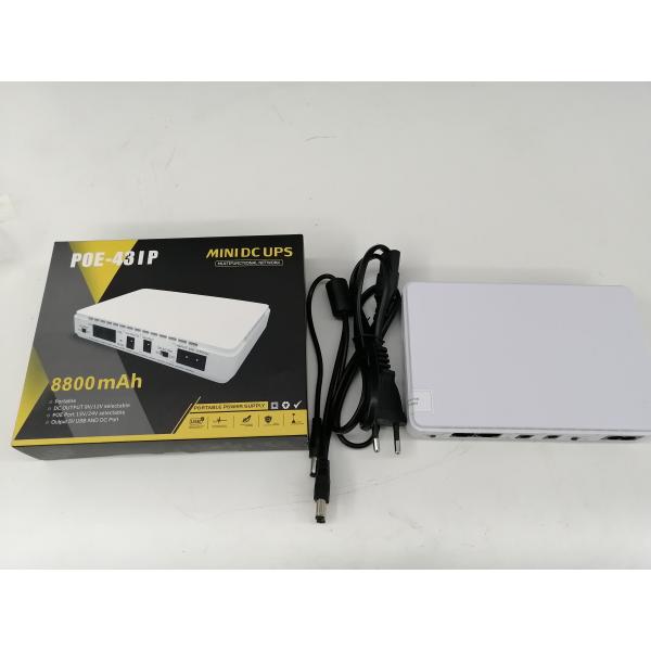 Электропитание UPS POE 431P 17W мини для телефона модема и маршрутизатора Wifi беспроводного
