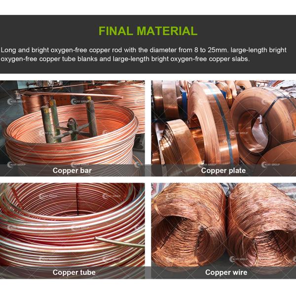 Теплозащитный медный стержень и проволока видео выходной инспекции линии производства