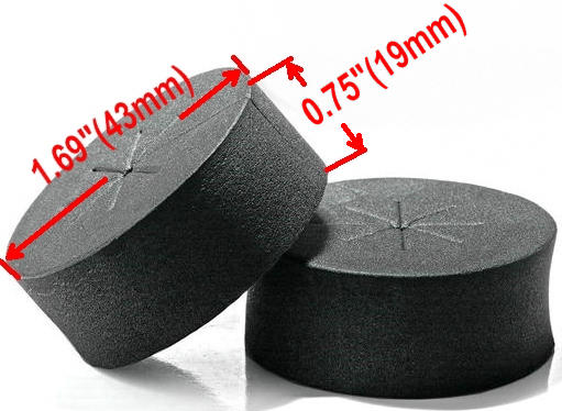 PE Grow Sponges Hydroponic Black / White / Orange Cloning For Seeding Plant