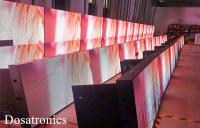 Panneau d'affichage extérieur des lentes P10 LED de la publicité 200W/㎡ 6500