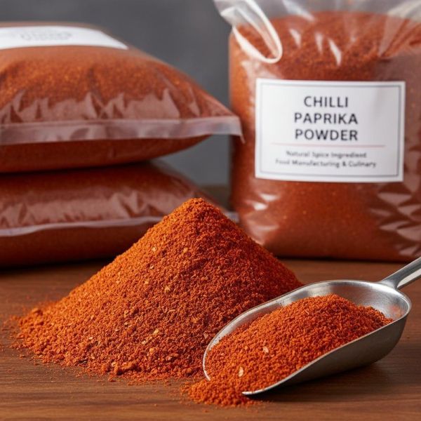60-220 ASTA Chilli Pepper Paprika Powder with 0.3% Impurity Max and Gluten-Free for Food and Industrial Use