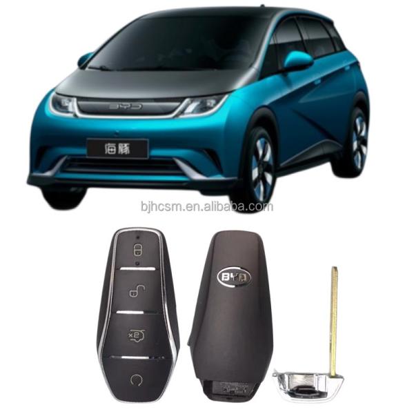 Plastic Apply BYD Qin plus Dolphin Car Key Matching e2 Tang Han Car Intelligent Yuan Song plusdmi Remote Control Key