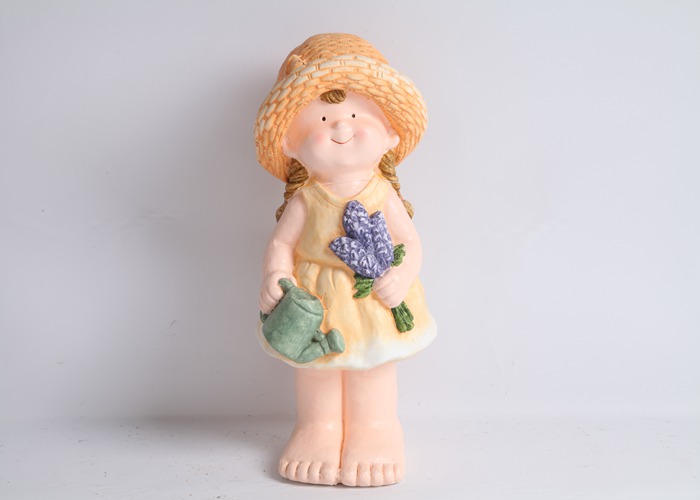 Multicolor мебель статуи сада окиси магния Handcraft стоять детский