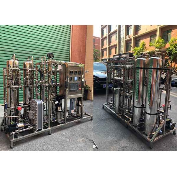250 LPH Heat Disinfection Ultrapure RO EDI System For Medical
