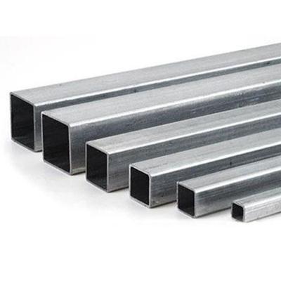 Large Stock Cold Rolled Pre Galvanized Welded square  Rectangular Steel Pipe/tube Q235, Q235B Hollow Gi Pipe