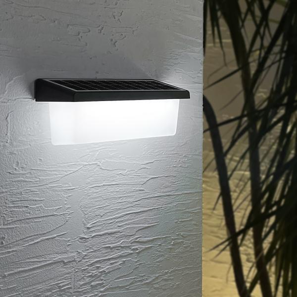 IP65 Waterproof Solar Wall Light With 80 CRI For Outdoor Use Wall Fence Garden Waterproof Outdoor Led