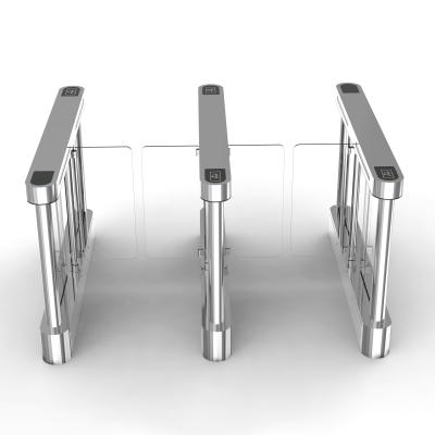 RFID Swing Automatic Boom Barrier Gate QR Barcode Anti-Breakthrough