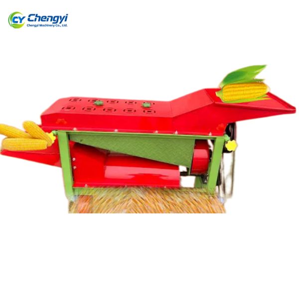 Heavy Duty Corn Threshing Peeling Machine Low Kernel Damage For Agriculture