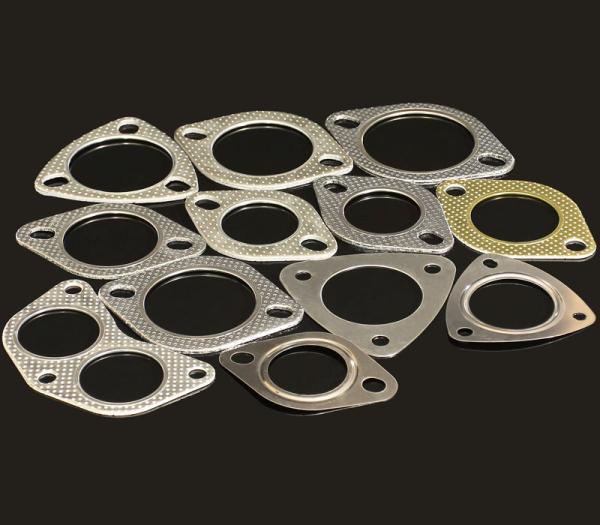 60mm Bore Aftermarket Car Gasket Triangle Type Stainless Steel 304 Center Bore Ring