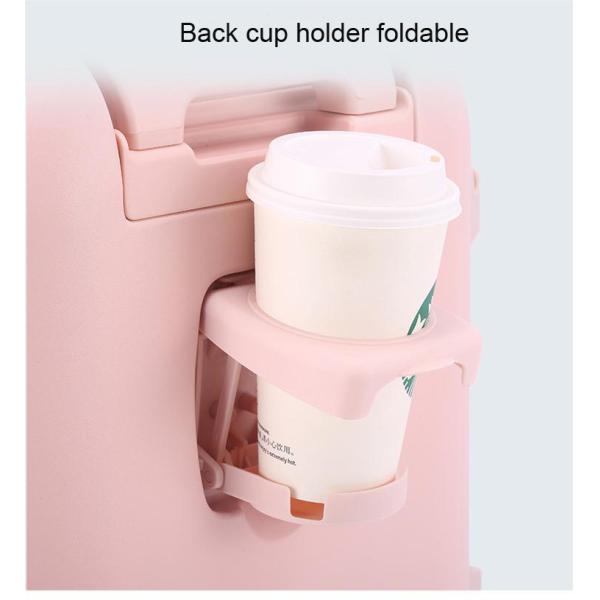 Сильный PP твердый корпус кабинный багаж противоударный дети носят на чемоданах