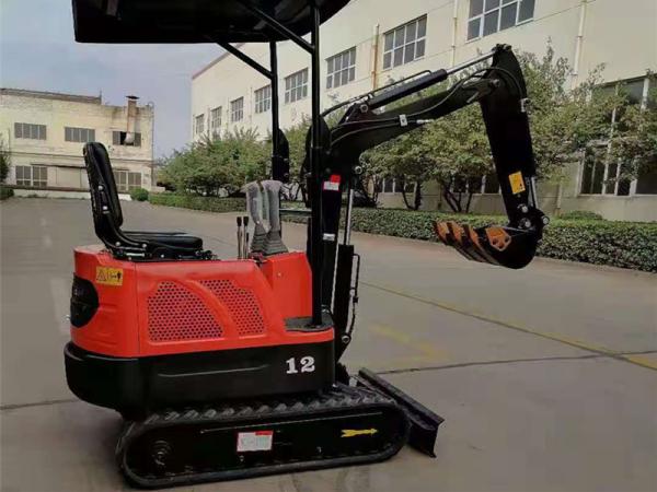 ET12 China low price mini backhoe digger sale 1ton gasoline mini excavator with EPA engine