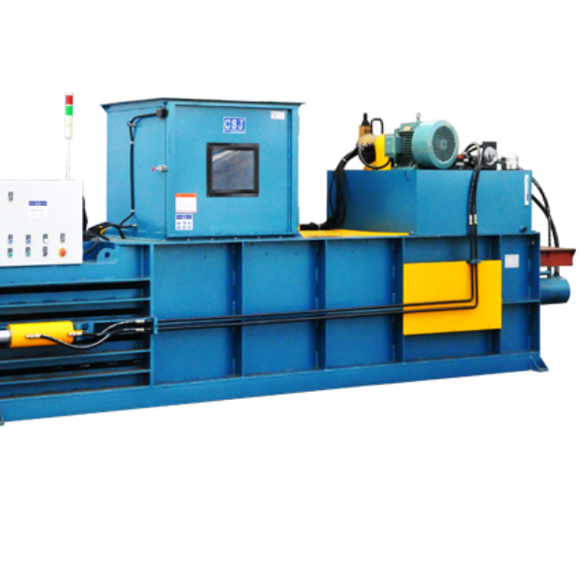 500-2000kg/Hour Automatic Horizontal Baling Press Machine Adjustable Bale Length