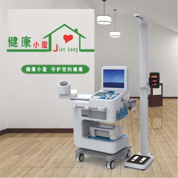Self Service Diagnostic Instrument Health Station with Acrylic Body and Wifi Connection