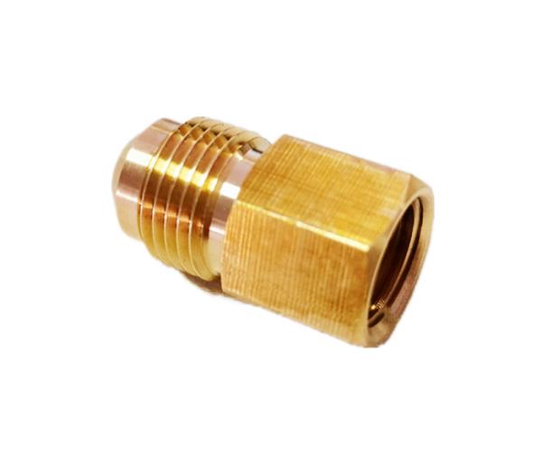 1/2 de” conector fêmea de bronze sem chumbo de encaixe de tubo X 1/2”