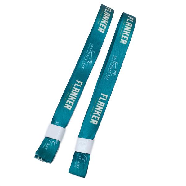 ID Wristband for Festival Events DDJOY Custom One Direction Lock Cloth Polyester Fabric