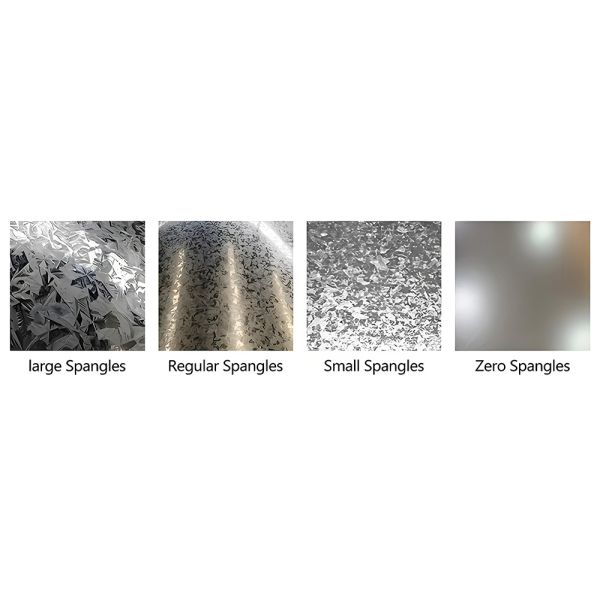 Zero Spangle Galvanized Iron Sheet Full Hard 8mm Thickness for bridges