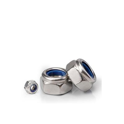 ISO 9001 2015 Certified DIN985 Hex Insert Lock Nuts A2/A4 Stainless Steel M3-M8 Sizes