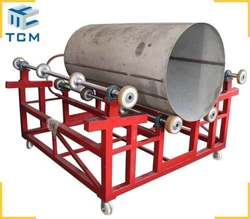 Automatic Weld Seam Steel Polish Grinder SS Tank Surfae Polishing Mcachine 18kw
