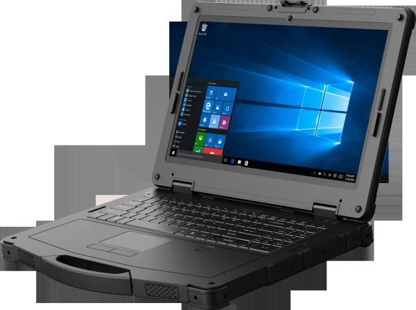 Hardbook militar resistente de 15,6 polegadas Intel I5 I7 Win 10 Industrial Ip65
