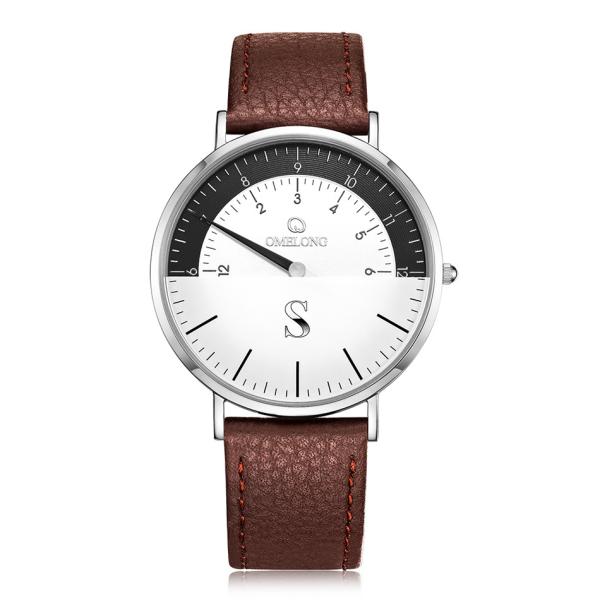 6mm Ultrathin Japan Movt Quartz Watch Stainless Steel Back