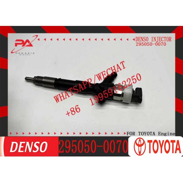 OEM denso common rail injector 23670-39196 295050-0820 295050-0070 for toyota 1kd-ftv euro 4 hiace TOYOTA