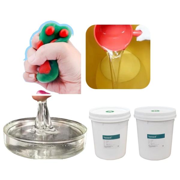ODM 1:1 Transparent Heat Cured Silicone Rubber Gel High Temperature Resistance