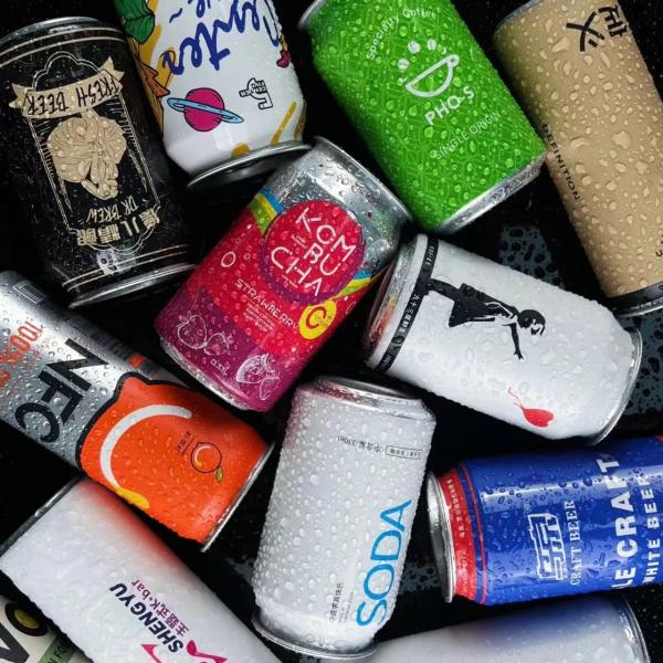 Bpa Free Aluminum Beverage Bottle Silver / Customize for Beverage Packaging