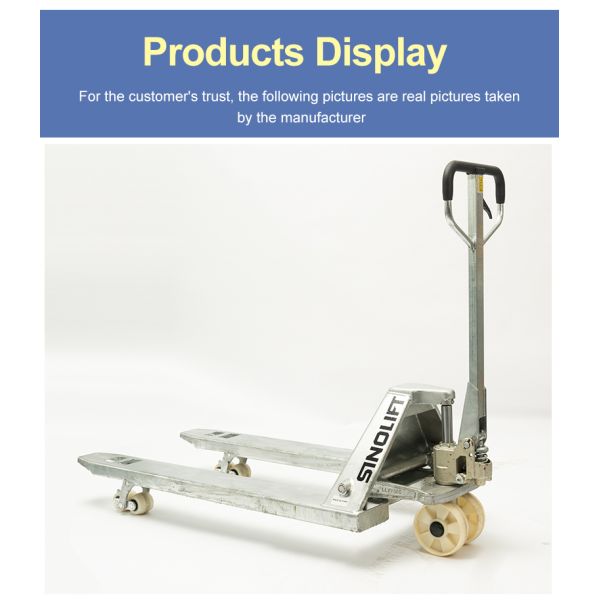 SINOLIFT ACG series Galvanized Hand Pallet Truck