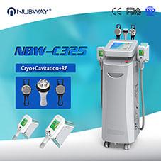 Reduce Cellulite Fat Freeze Cryolipolysis Slimming Device With Touch Screen RF Cavitation