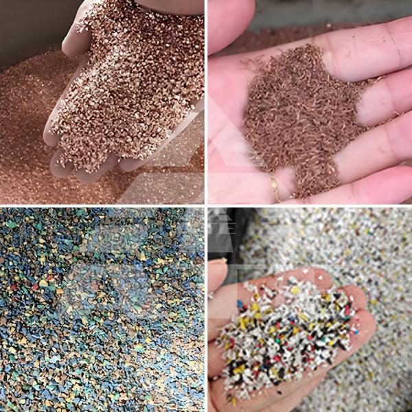 Dry Copper Wire Recycling Machine 50-1000kg/h Capacity
