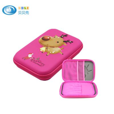 Forma EVA Pencil Case Pencil Pouch dura com LOGO For Kids gravado