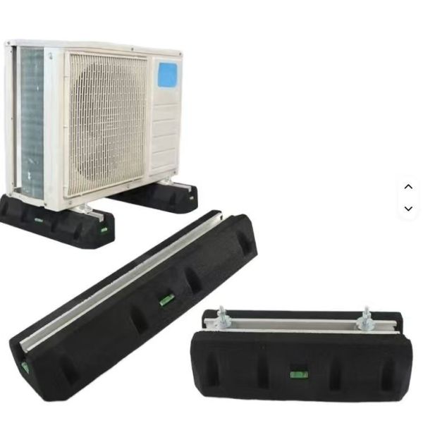 Eco-Friendly Recyclable Rubber Mounting Feet - Durable 400*180mm Fix It Foot for HVAC Systems
