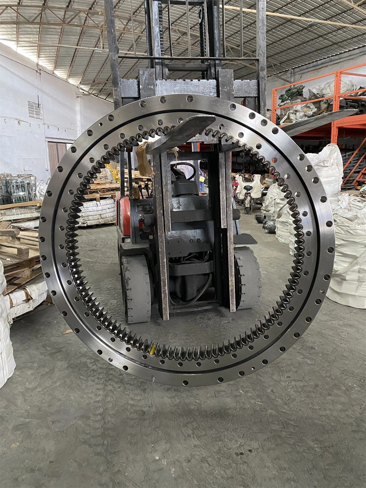 Hitachi ZX450-3 swing 9247287 rodamiento para piezas de mini excavadoras anillo giratorio