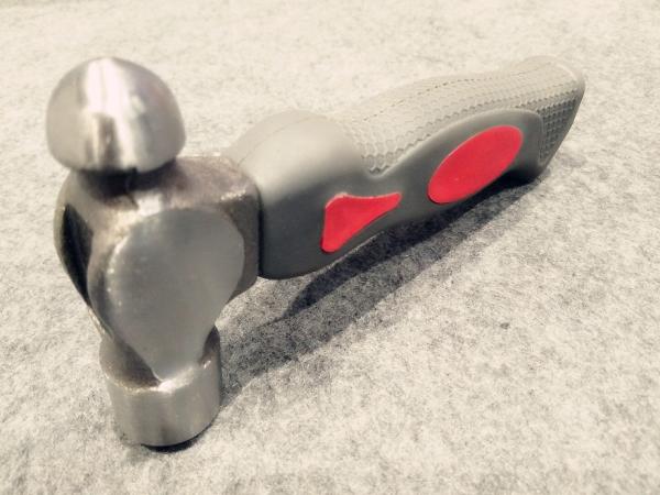 Drop forged steel Mini Ball Hammer(MB-A) with TPR handle and Polishing surface, durable and good price tools