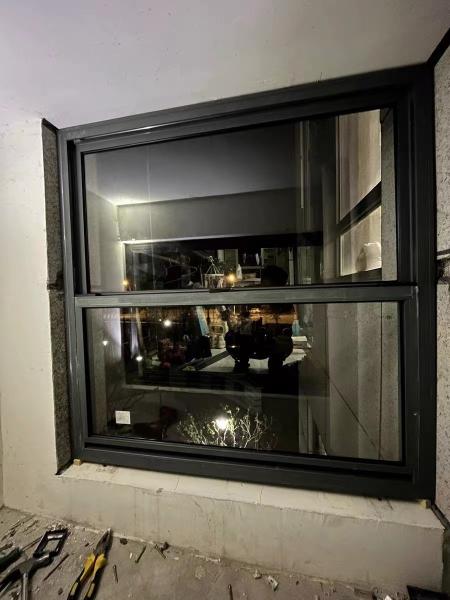 Retractable Solar Screen Folding Windows - Recessed Cassette Storage System