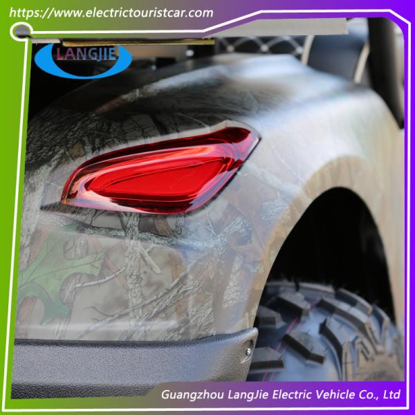 2 Seats Street Legal Electric Golf Carts 4 Wheel Drive Mobility Scooter 5Kw Motor Power