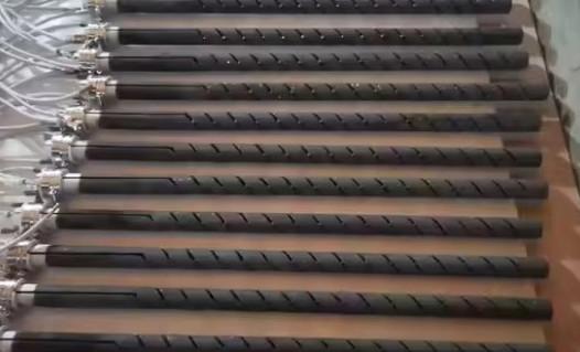 Electric Furnace Silicon Carbide Tube Sic Heater 1700c High Temperature Resistant