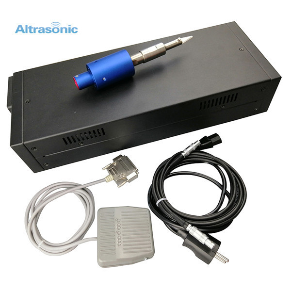 30khz Ultrasonic Cutter with Titanium Alloy Blades for ABS/Cell Phone Case Trimming