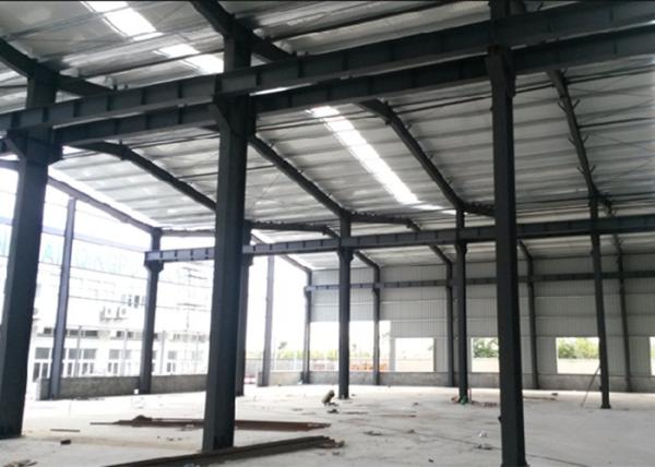 Prefab Construction Structure Warehouse Industrial Steel Frame Building