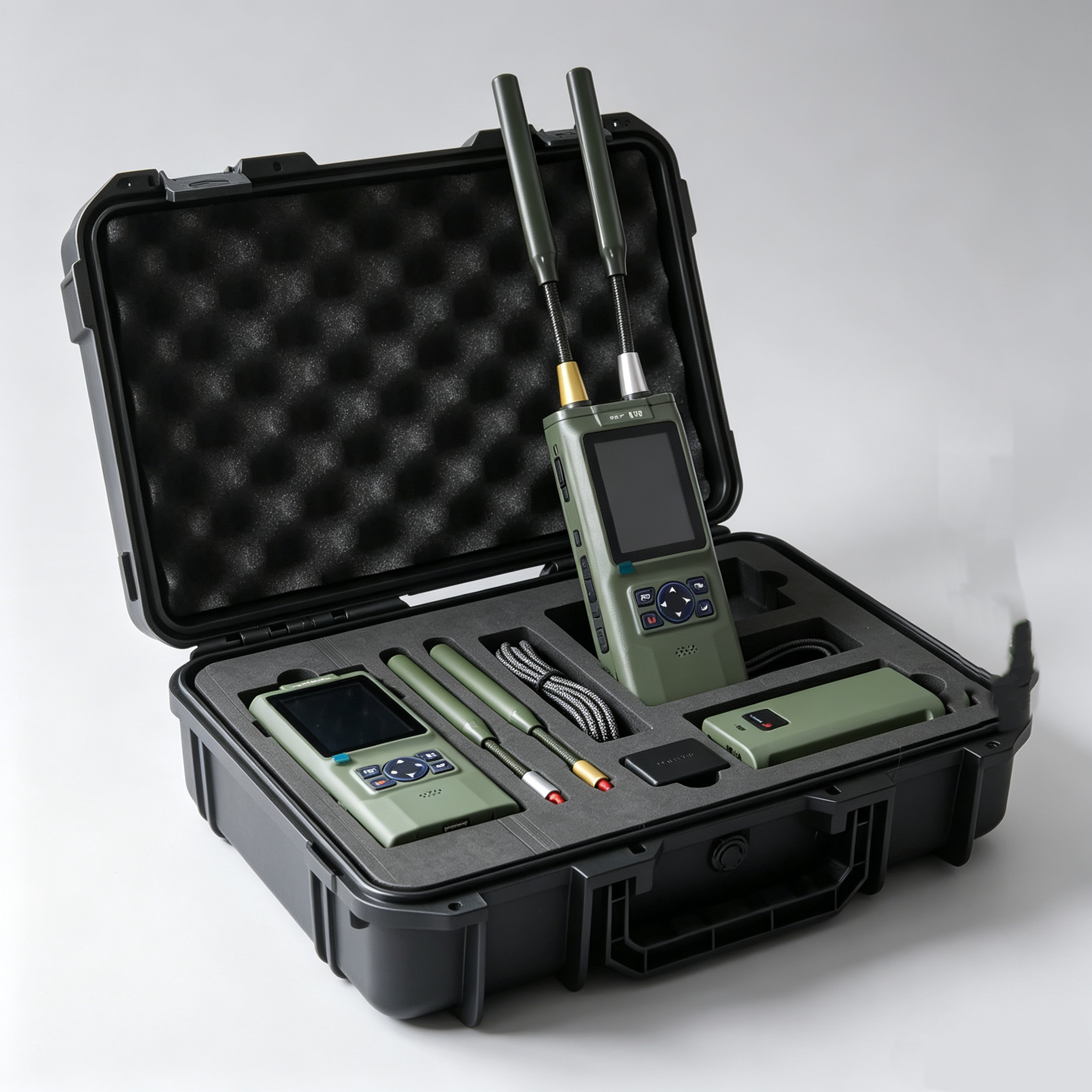 Compact Size Portable UAV Detection Device Ultra Wideband Drone Video Capture  100MHz~8GHz