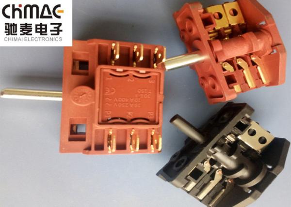 High Temperture Resistance Oven Selector Switch Heater Electric Brass