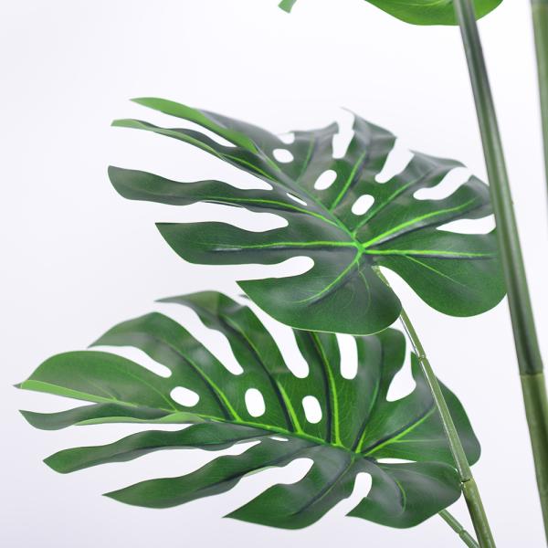 artificial plants manufacturers​ Lifelike Realism 6ft monstera plant​ for  and Office Decoration