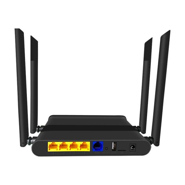 MTK7621 Ac1200 Dual Band Original Enterprise Wifi Router With Gigabit Ports