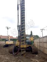 20 M Drilling Depth CFA Rig Machine hidráulico KR220M, sistema giratório que fura Rig Max. Diâmetro 800 milímetros