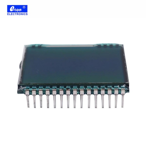 Custom Transparent 7 Segment Monochrome LCD Display Module for Hygrothermograph Monitor