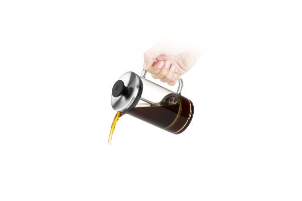 Transparent Pourover Hand Drip Coffee Maker Brewer French Press Portable Moka Pot