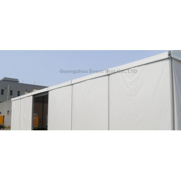 Temporary Warehouse Structures Outdoor Warehouse Tent Solar Folding White CE